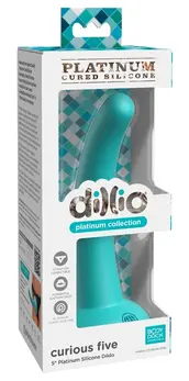Dillio Platinum Curious Five Teal 14.6 cm Silikonski Intimni Uređaj