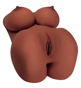 PDX Plus EZ Bang Torso Brown - Anatomical Intimate Machine, 35.6 cm