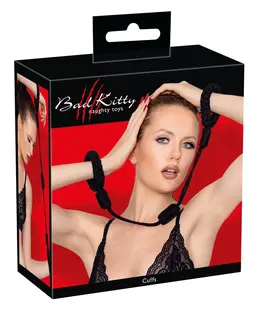 Bad Kitty Cuffs Rope Size 1 - Adjustable Soft Cotton Restraints