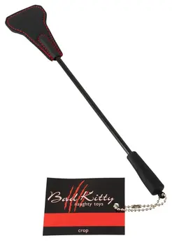 You2Toys Classic Mini Crop Black/Red Stitch 25cm Polyurethane Finish