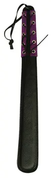 ZADO Paddle Black & Purple Dual-Sided 42 cm with Suede Grip