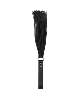 Obsessive A771 Compact Black Imitation Leather Mini Flogger
