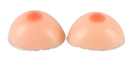 You2Toys Silicone Bust Enhancers 1000g - Natural Shape, Skin Tone Pair