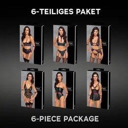 Cottelli BONDAGE Exclusive Lingerie Set - Multi-Size Collection & Harness