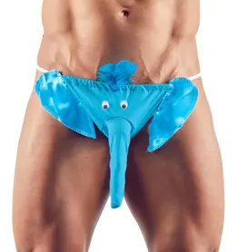 You2Toys Muške Gaćice sa Dizajnom Slona S-L, Poliester, Siva, Zabavan Stil