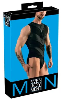 Svenjoyment Men's Powernet Jock Playsuit Matte Look M