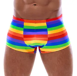 Svenjoyment Boxer Briefs Rainbow Stripes Comfort Fit M