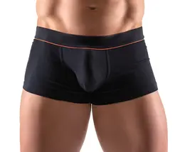 Svenjoyment Muške rastegljive pantalone od organskog pamuka M Crna/Crvena