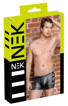 NEK Muške mat crne pantalone sa mrežastim umecima 2XL