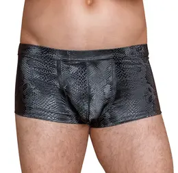 NEK Shiny Snakeskin Pattern Men's Pants, Size M, Stretch Material