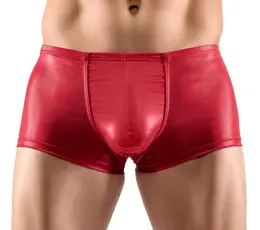 Svenjoyment Muške sjajne push-up pantalone Crvene L - Rastegljiva poliamidna mešavina