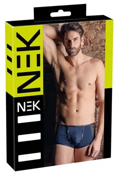 NEK Muške mikrovlakna pantalone S mat detalji, rajsferšlus i vezivanje, crna