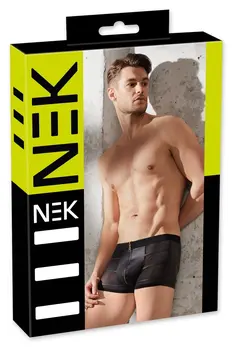NEK Mat powernet muške pantalone M Crna poliuretanski dizajn rajsferšlus