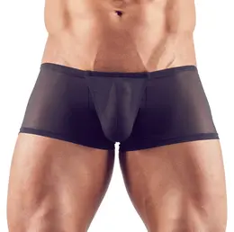 NEK Muške Poluprovidne Stretch Pantalone XL Crne Udoban Kroj