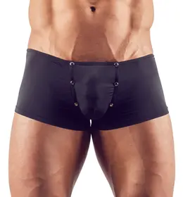 NEK Muške Rastegljive Mesh Pantalone S Crne sa Kopčom na Pritisak, Prozračne