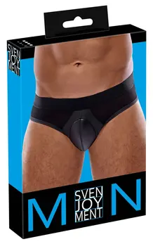 Svenjoyment Men's Briefs Model Padded Black Matte Mesh M