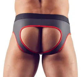 NEK Muški Jock M Neopren izgled sjajna mat intimne gaćice crne