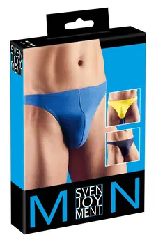 NEK String Set 3-Pack M - Cotton, Blue/Yellow, Comfortable Fit