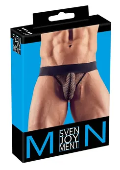 Svenjoyment Jockstrap XL - Wide Waistband, Breathable Mesh, Black