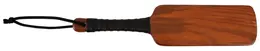 ZADO Solid Wood Impact Paddle with Leather Handle 40 cm