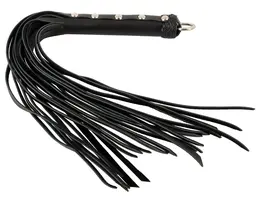 ZADO Leather Flogger Beginner - Compact Intimate Impact Tool 52 cm