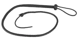ZADO Single Tail Kožni Impact Bič 132 cm Crni