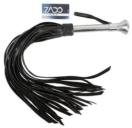 ZADO Leather Impact Tool Stainless Steel Handle 73cm Black/Silver