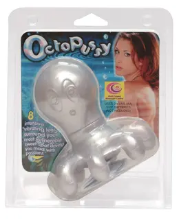 You2Toys OctoPussy Vibrating Massager, 8-Arm, Adjustable Intensity, Purple
