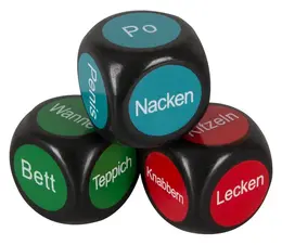 You2Toys Fun Dice Set, nemačka verzija, 3 komada, 2,4 cm