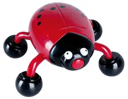 You2Toys Beetle Massager Red-Black Vibrating Relaxation Device 12x14cm