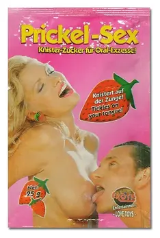 Sweet Tickle Strawberry Flavour Sensation Powder 25g - Fruity Formula