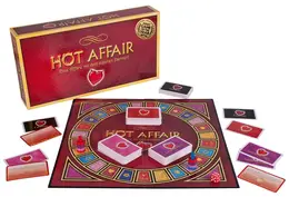 HOT AFFAIR Igra za parove – društvena igra sa 4 špila karata, nemački