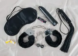 You2Toys Pleasure Game Set – SM kockice, flogger, povez, lisice, vibrator