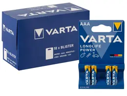 Varta AAA Baterije 40-komada Dugotrajna Snaga Alkalne LR03
