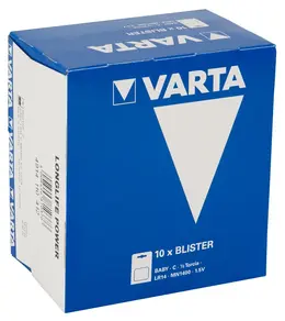 Varta C 1.5V Baterije 2-Pak - Visokoučinske Energetske Celije