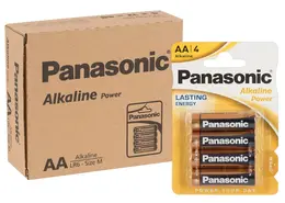 Panasonic AA Alkaline Batteries 48-Pack High Performance Long Life