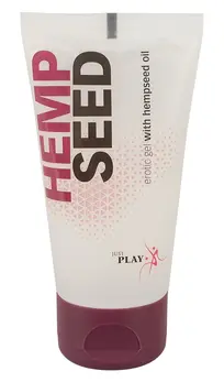 Just Play Hemp Seed Water-Based Lubricant 50ml - Vegan Formula