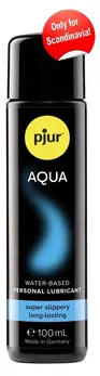 pjur AQUA lubrikant na vodenoj bazi 100 ml - Formula prijateljska prema koži