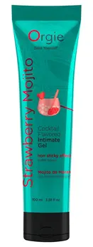 Orgie Lube Tube Strawberry Mojito 100ml Water-Based Intimate Gel