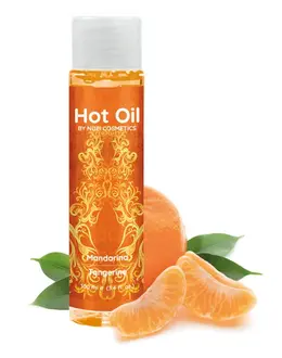 Nuei Hot Oil Tangerine 100ml - Warming Massage Oil with Tangerine Aroma