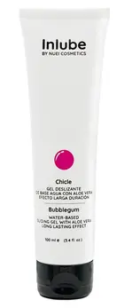Nuei Inlube Bubble Gum Water-Based Lubricant 100ml Vegan Formula
