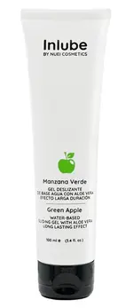 Nuei Inlube Water-Based Gel Green Apple 100ml Vegan Formula