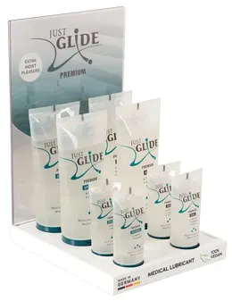 Just Glide Premium Display Set - 10-Piece Shop Counter Collection