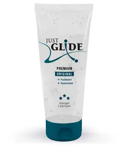 Just Glide Premium gel na bazi vode 200 ml sa hijaluronskom kiselinom i pantenolom