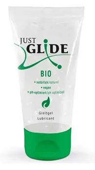 Just Glide Bio vodeni vegan lubrikant 50 ml u eko tubi