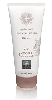 Joydivision 2u1 Silky Touch gel za masažu i klizanje 200 ml