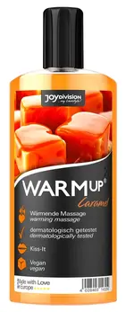 Joydivision WARMup masažna tečnost karamel 150ml - Zagrevanje, na bazi vode