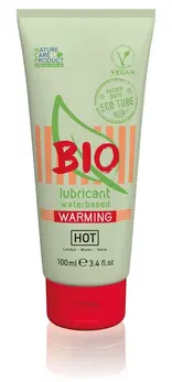 HOT BIO lubrikant sa zagrevanjem na bazi vode 100ml - Veganska organska formula