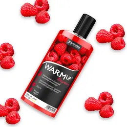 Joydivision WARMup masažna tečnost Malina 150ml - Formula za zagrevanje