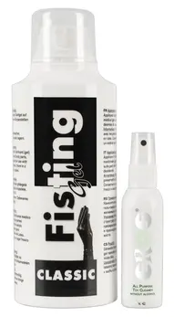 You2Toys Fisting Gel 500 ml i Set za čišćenje - Formula za ekstra klizanje